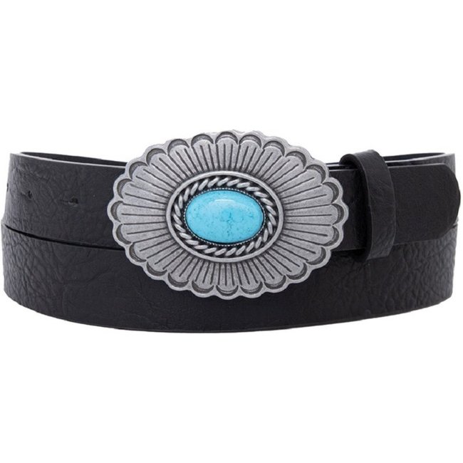 Cinto Cabanafree Fivela Azul Preto