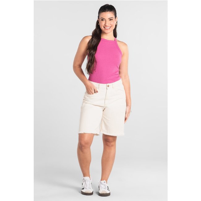 Regata Adulto Ribana Canelada Just Basic Roxo