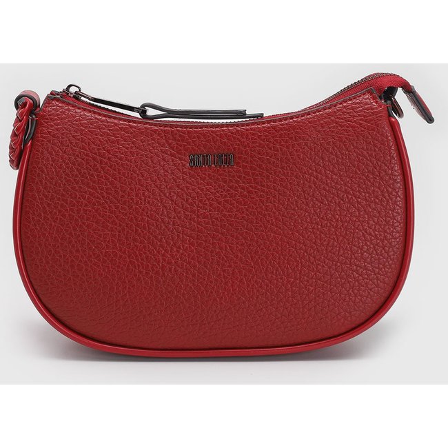 Bolsa Tiracolo Santa Lolla Baguete Vermelha