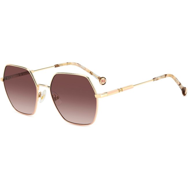 Óculos de Sol Carolina Herrera Her 0183/S BKU - Dourado 55