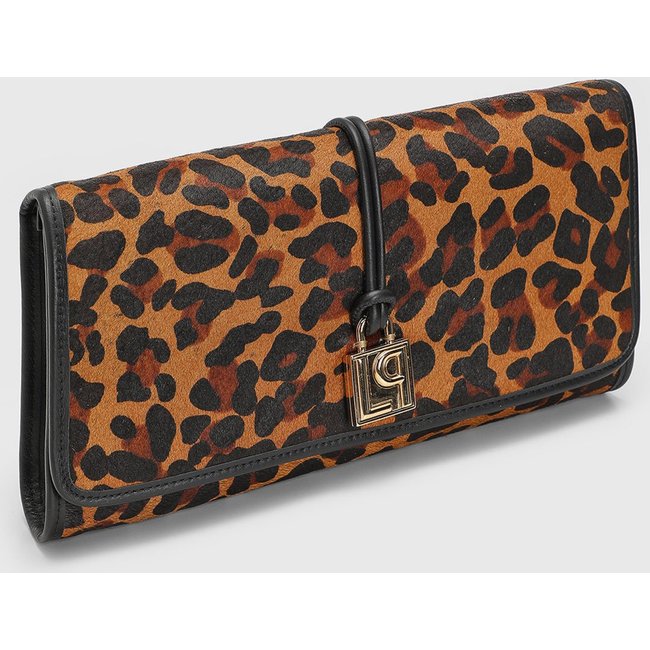 Bolsa Lança Perfume Animal Print Caramelo