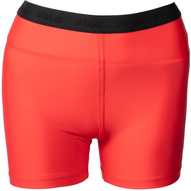 Short Feminino Fila Train Elastic Vermelho