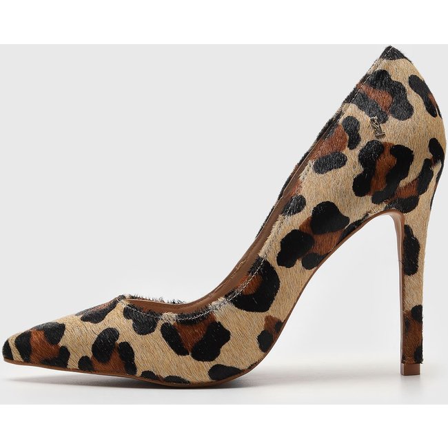 Scarpin Santa Lolla Animal Print Onça Bege