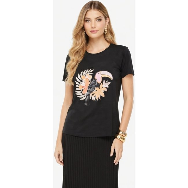 T-shirt D Bell Outlet Fashion Tucano Preto