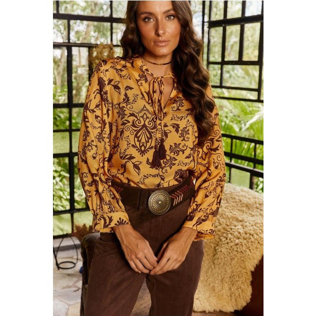 Blusa Rubinella Manga Longa Campagna Unica
