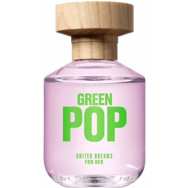 Benetton Green Pop For Her Edt - Perfume Fem 80ml