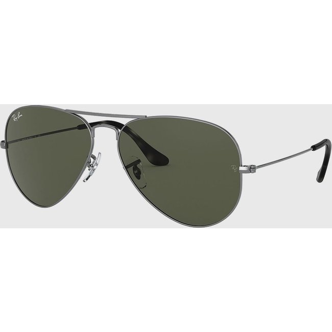 Óculos De Sol Ray-Ban Aviator Large Metal Preto