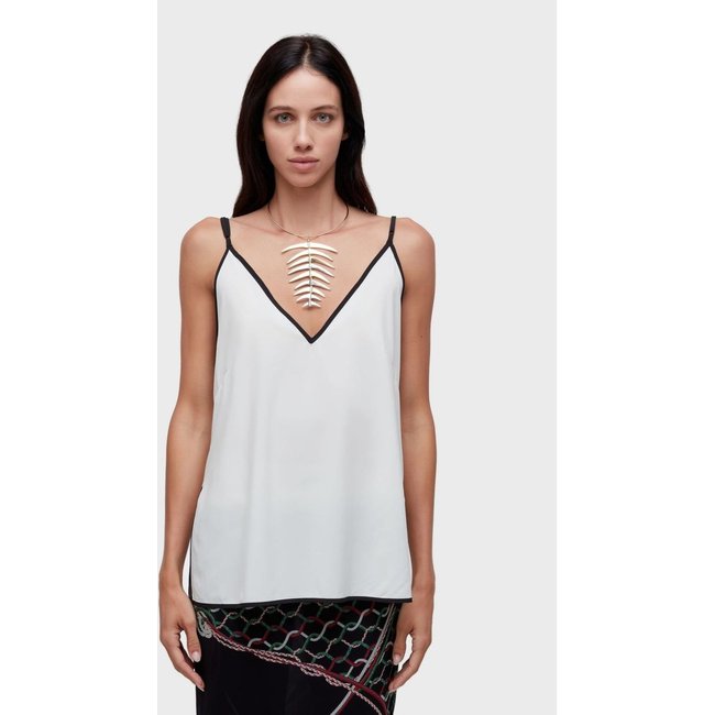 Blusa alças superlight viés OSKLEN