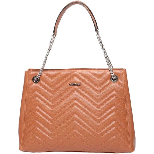 Bolsa Couro Griffazzi Caramelo