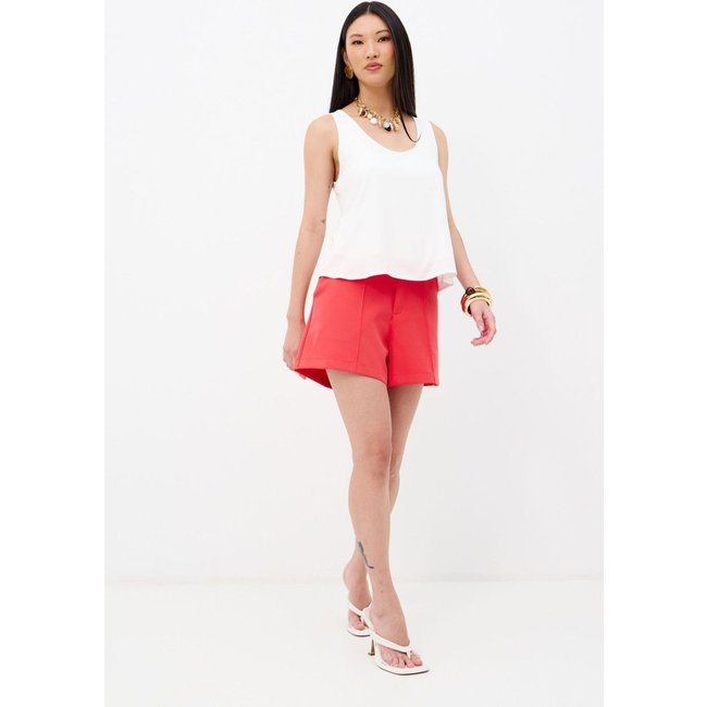 Short Alfaiataia com Nervura Feminino Inblanche