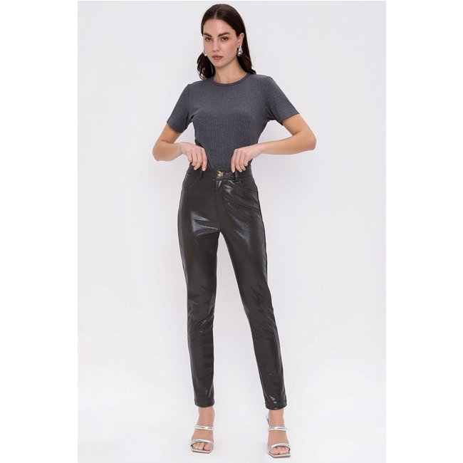 CALCA SKINNY CAVIAR DARK OLIVE Gatabakana