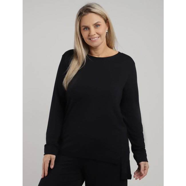 Moletom Mullet Plus Size Feminino PRETO