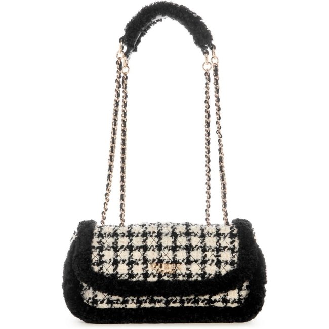 Bolsa Guess Cristi Convertible Xbody Flap Preto