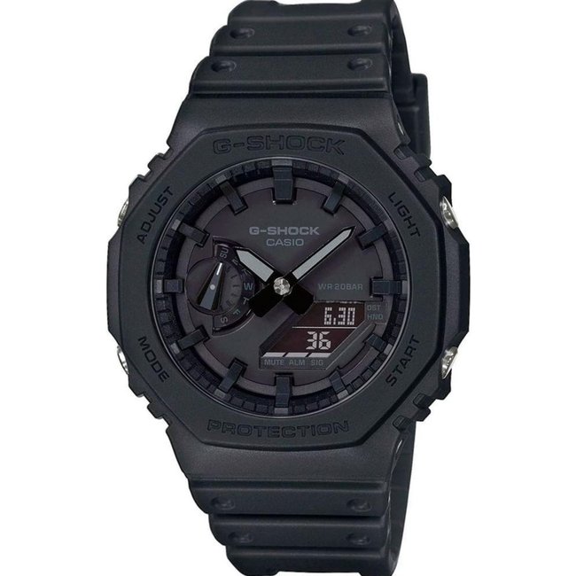 Relógio Masculino Casio G-Shock Carbon Core Guard Preto - GA-2100-1A1DR Preto