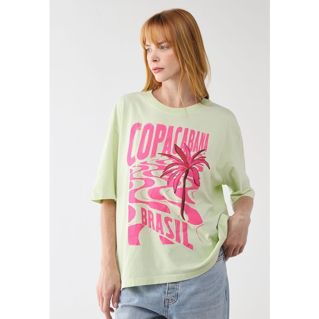 Camiseta Feminina FARM Copabrasil Verde Claro