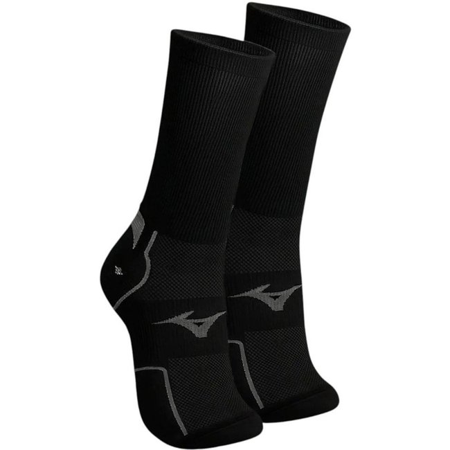 Meia Mizuno Performance Cano Alto Unissex - Preto - mizuno