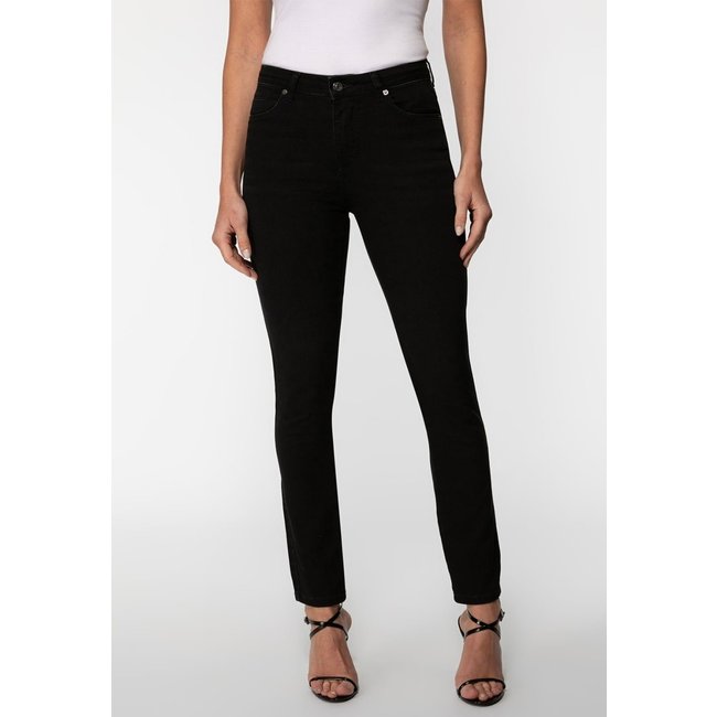 Calça Jeans Guess Skinny Cintura Alta Preto
