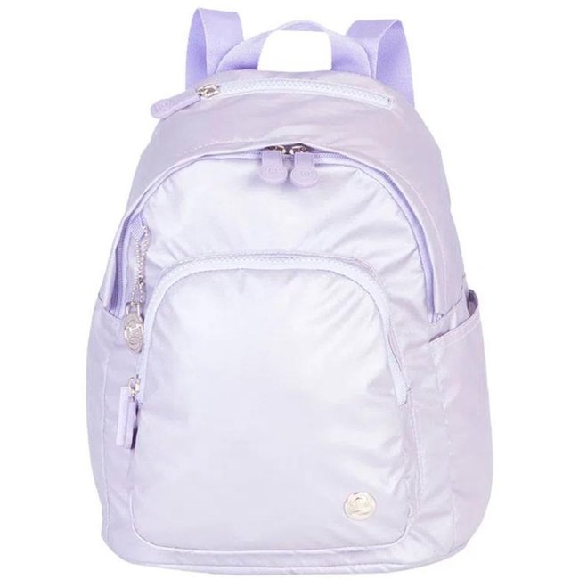 Infantil - Mini Mochila Sestini Paul Frank Lilás Metálico