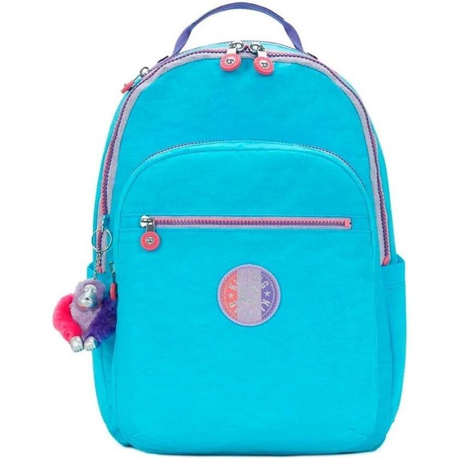 Mochila Kipling Seoul Galaxy Turq FC