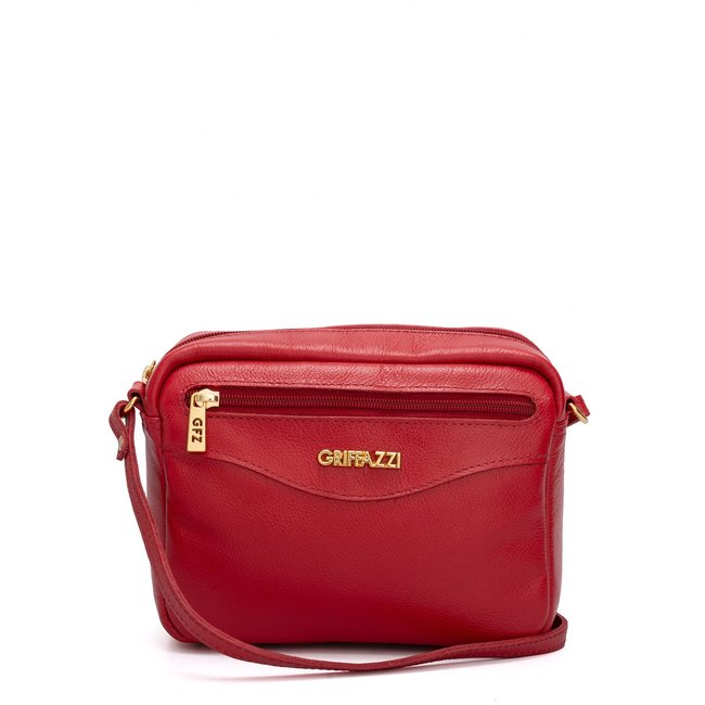 Bolsa de Couro Griffazzi Vermelho