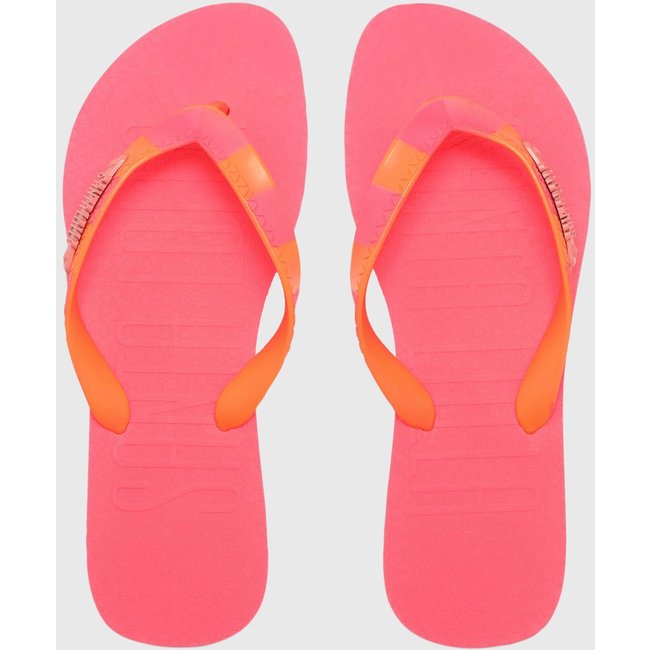 Chinelo Dedo Feminino Santa Lolla Logo Rosa