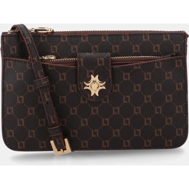 Bolsa Mini Bag Pequena Monograma Mocca - 42000005 Luz Da Lua Marrom