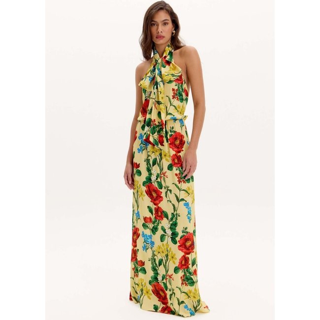 Vestido Frente Única Floral Lança Perfume