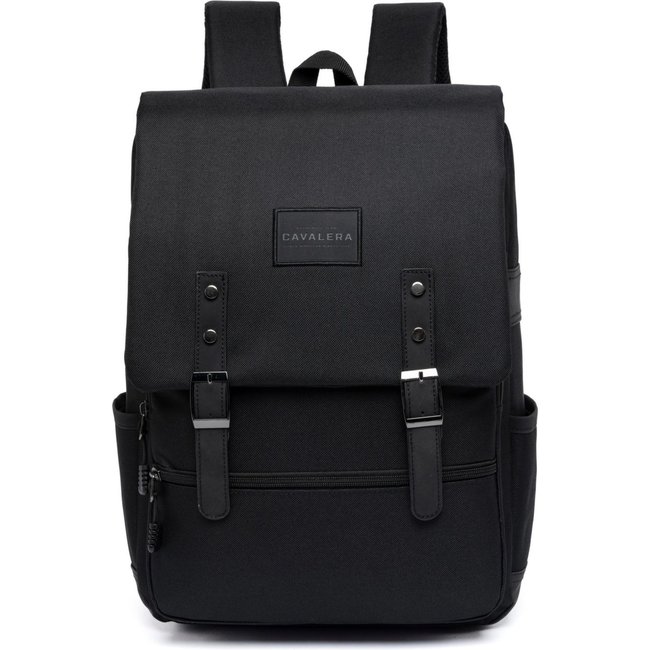 Mochila Bolsa Moda Vintage Cavalera Reforçada Preto