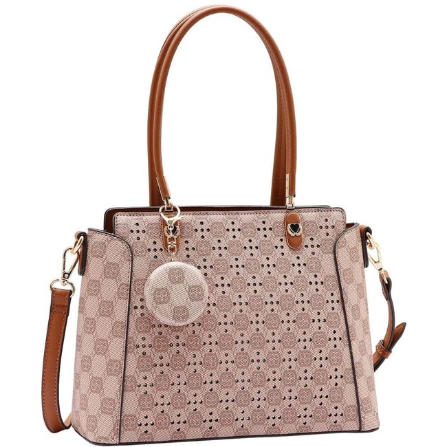 Bolsa Feminina Chenson Original New Cristal Ombro Marrom 3485028