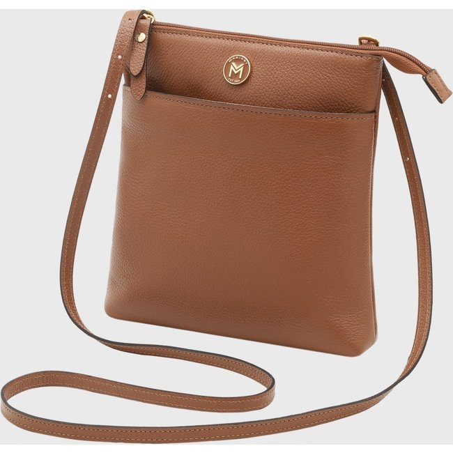 Bolsa Transversal Couro Mariart Itacaré Camel