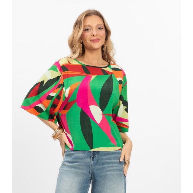 Blusa Feminina Viscose Khyara Rovitex Verde