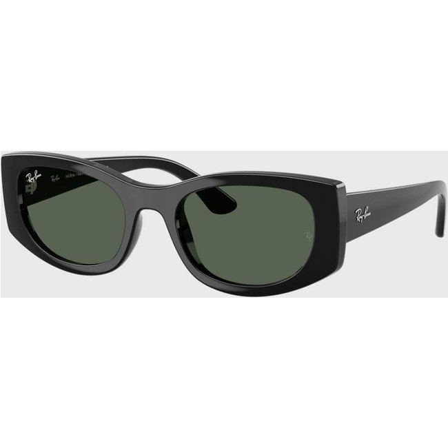 Óculos De Sol Ray-Ban 0Rb4446L Lente Verde Preto