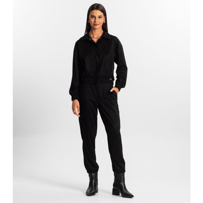 Calça Suede Feminina Rovitex Preto