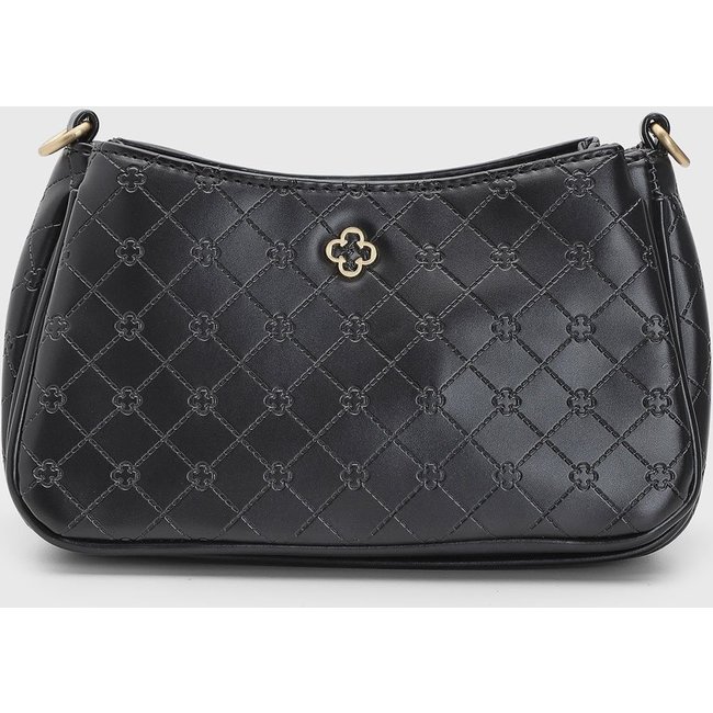 Bolsa Média Capodarte Matelassê Preta