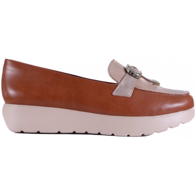Mocassim Feminino Comfortflex 25-59403 Comfortflex Marrom