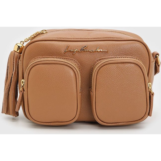 Bolsa Feminina Luiza Barcelos Vien Caramelo