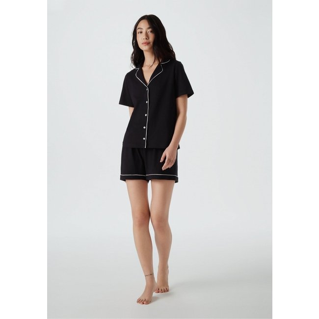 Pijama Curto Feminino Com Botões Hering