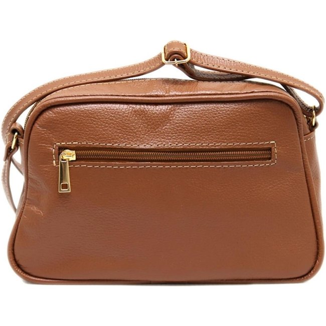 Bolsa SN Couros Romênia Caramelo
