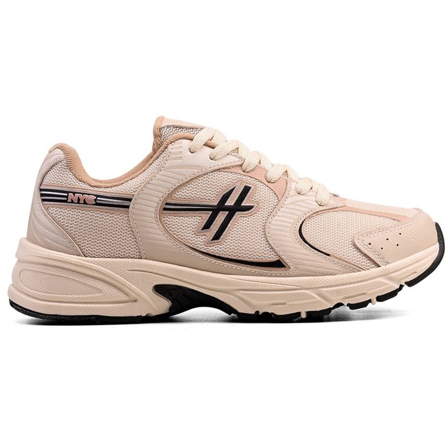 Tênis Feminino New York City Shoes – Levee e Resistente – Academia Adulto Desportivo Amarrar