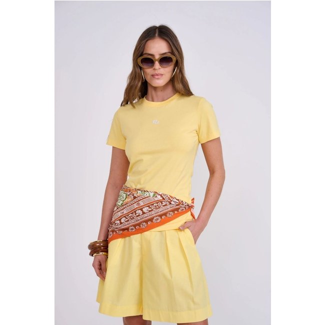 Camiseta Colcci Amarelo Cornish