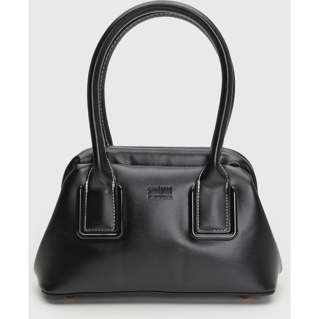 Bolsa Feminina Santa Lolla Média Estruturada Preta