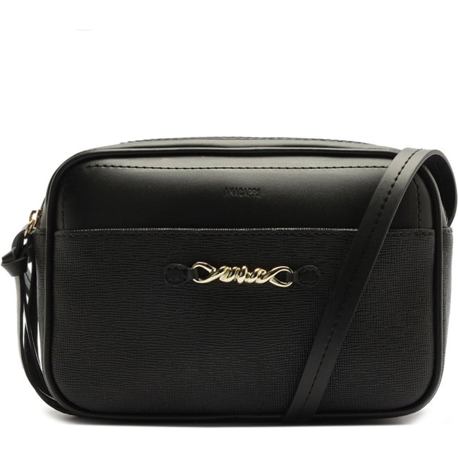 Bolsa Crossbody Anacapri Detalhe Corrente Preto Feminino