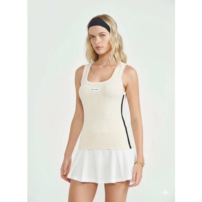 Regata Colcci Sport Slim Canelada Feminina Off Natural