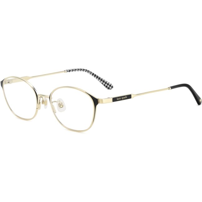 Armação de Óculos Kate Spade KS Amal/Fj Rhl - Dourado 49