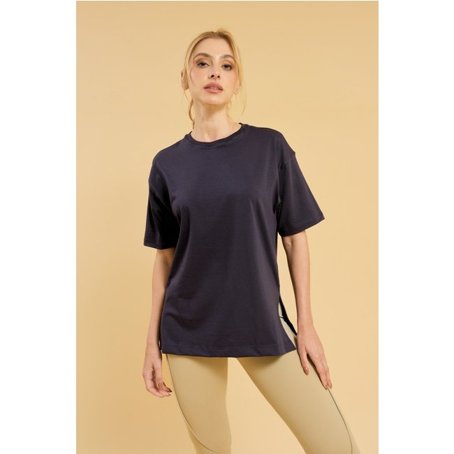 Tshirt Oversized Pima Navy Blue
