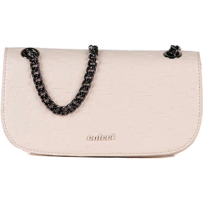 Bolsa Shoulder Colcci Sara Ve26 Off White Feminino