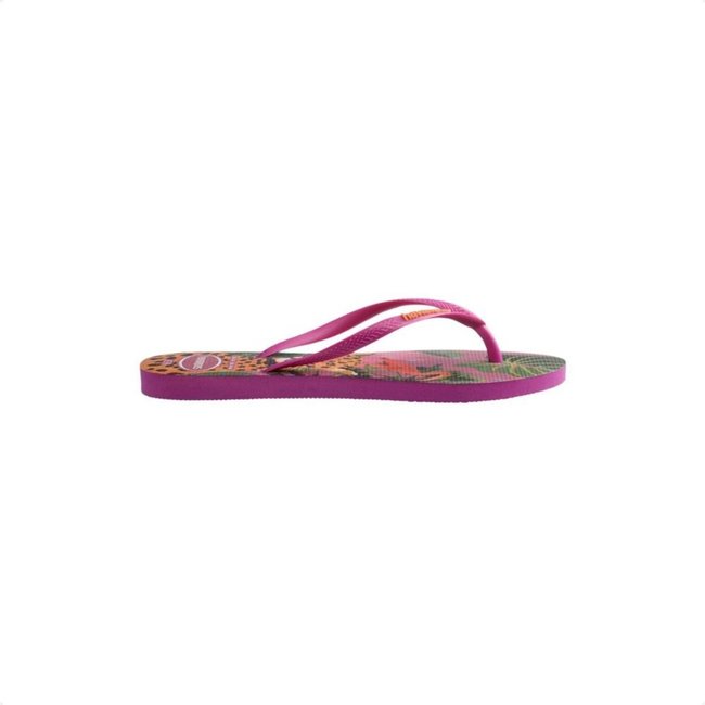 Chinelo Feminino Dedo Havaianas Slim Summer Bliss Rosa