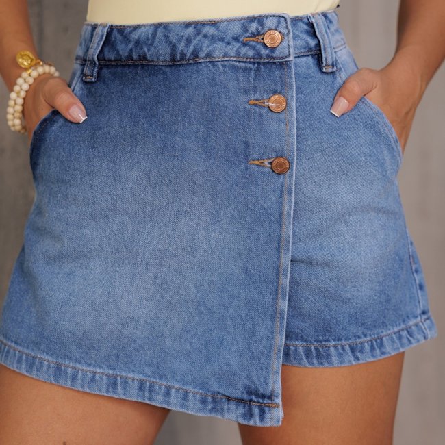 Shorts Saia Jeans Feminina Revanche Quebec