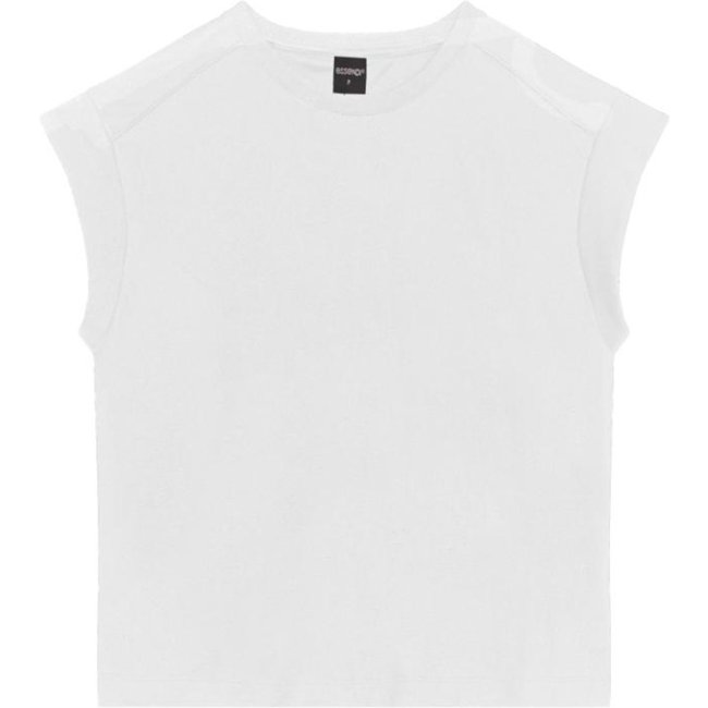 Blusa feminina em ponta roma Essendi Off-white
