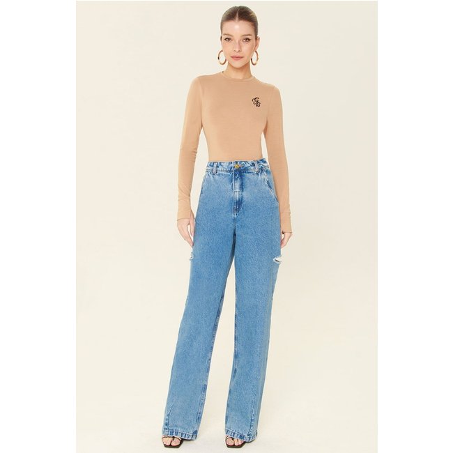 Wide Leg 30 Gtbkn Denim Gatabakana
